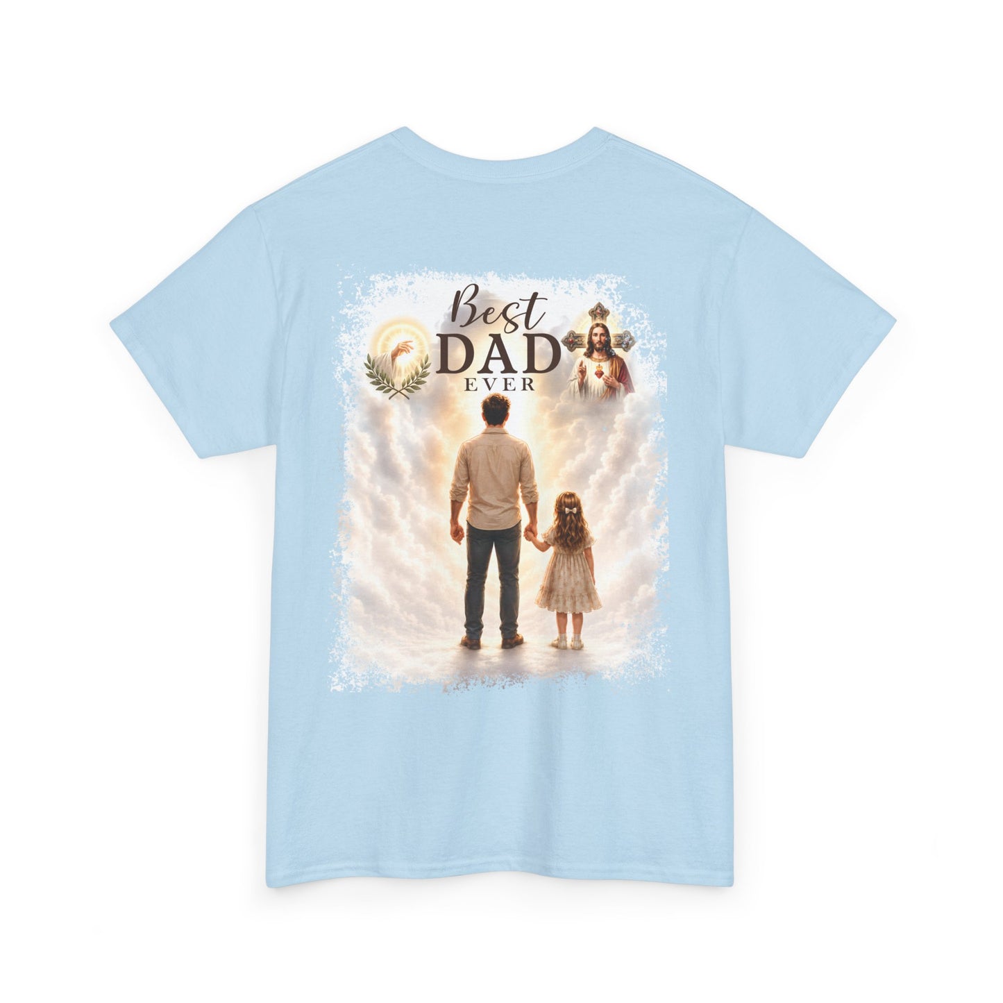 Father and Child Sunset Spiritual Design, Father's Day Gift