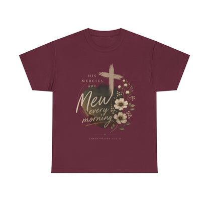 New Every Morning Christian Tee