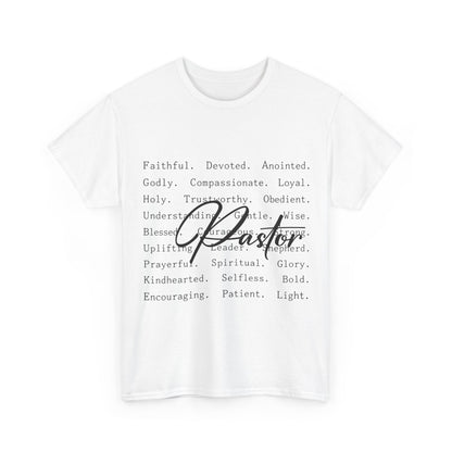 Christian Ministry Tee with Inspirational Words