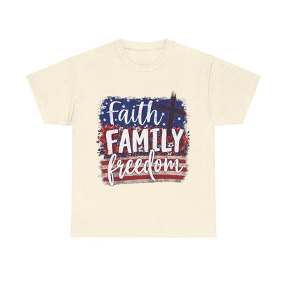 Faith Family Freedom T-Shirt