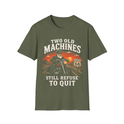 “Still Refuse to Quit” Retro Biker Tee
