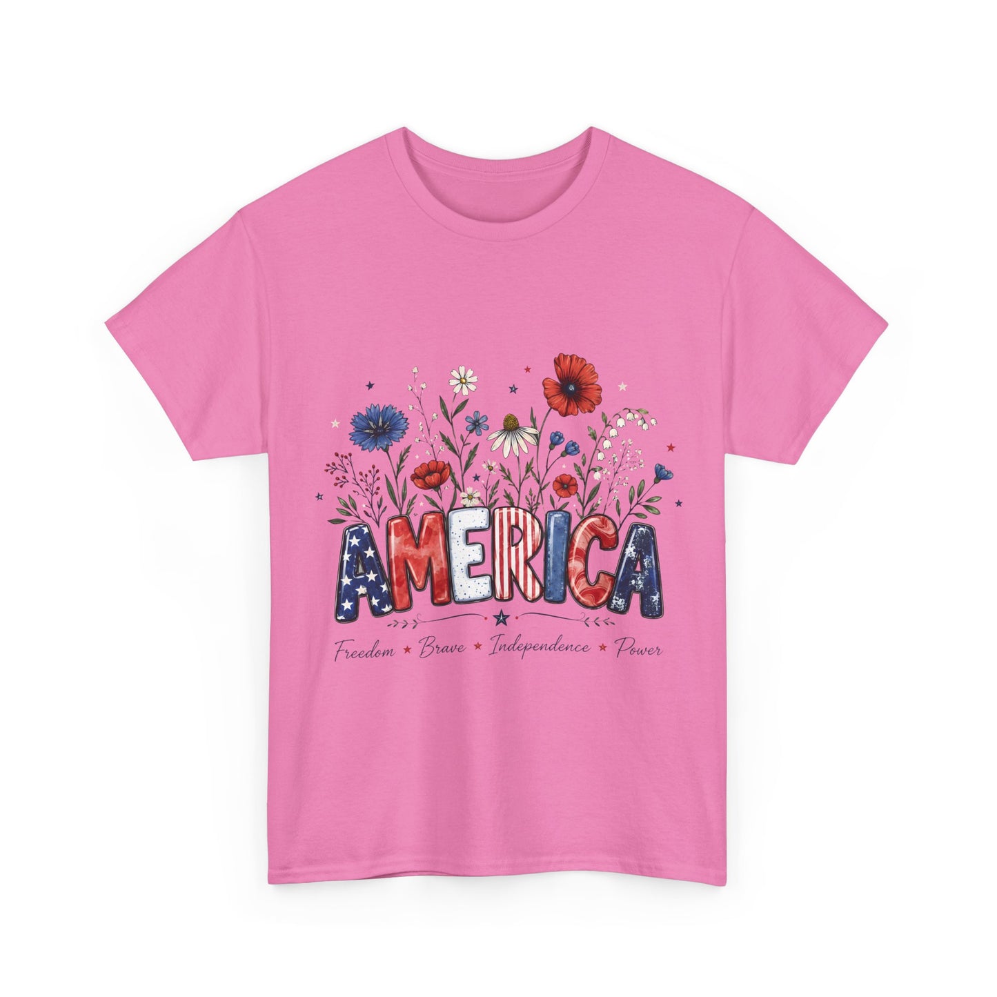 T-Shirt — "America"  (Freedom • Pride • Independence)