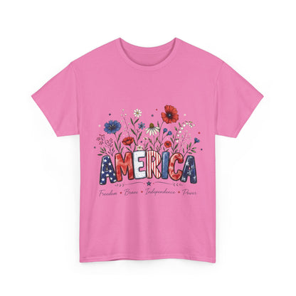 T-Shirt — "America"  (Freedom • Pride • Independence)