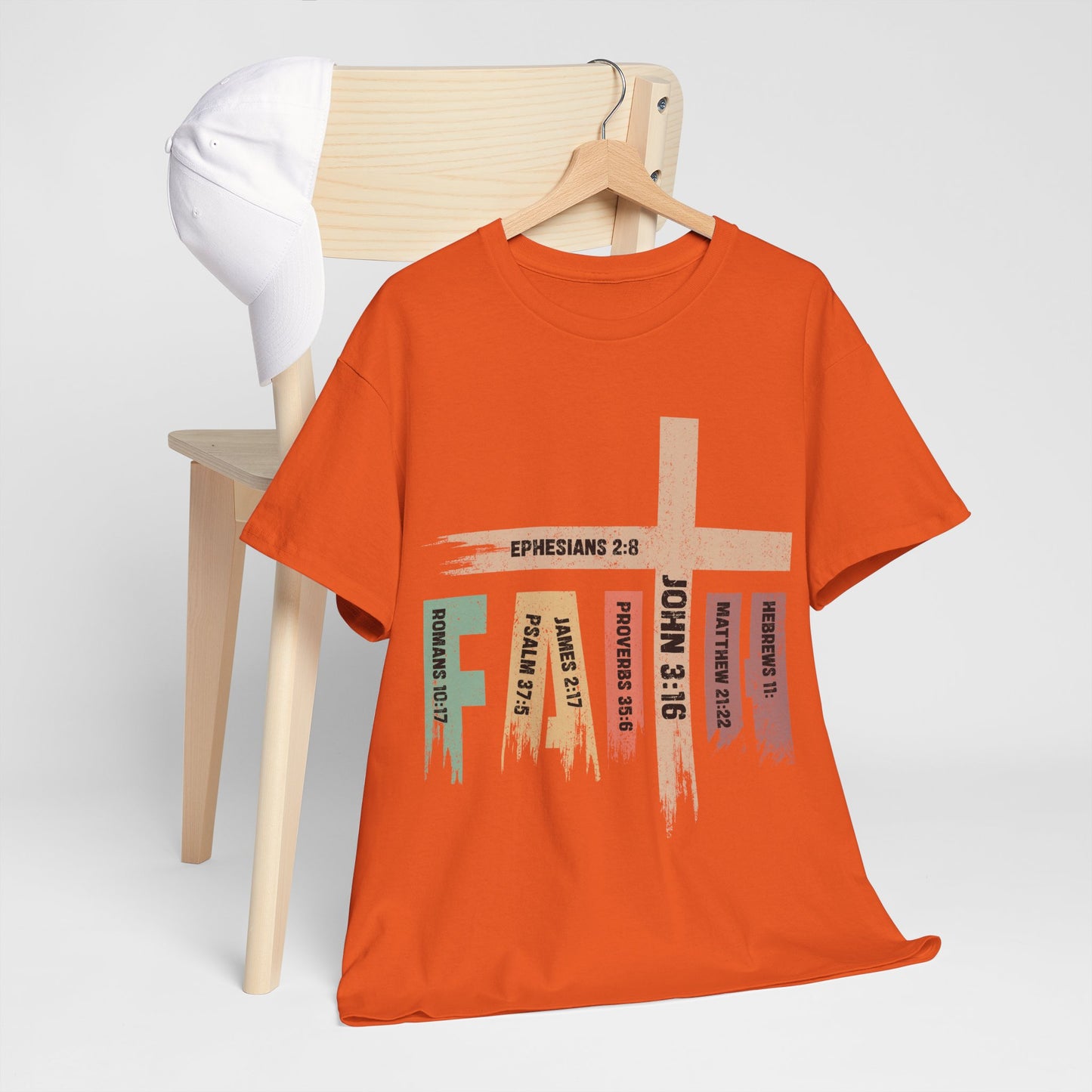John 3:16 & Bible Verse Design  T‑Shirt