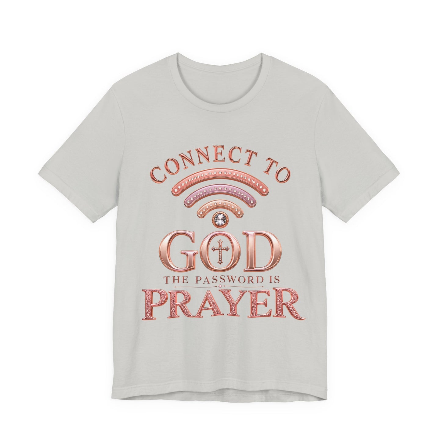 Connect to God- Christian Women T-Shirt
