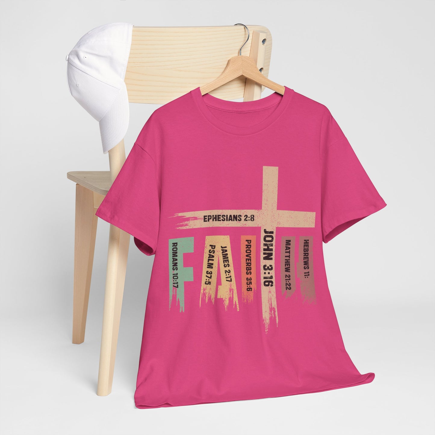John 3:16 & Bible Verse Design  T‑Shirt