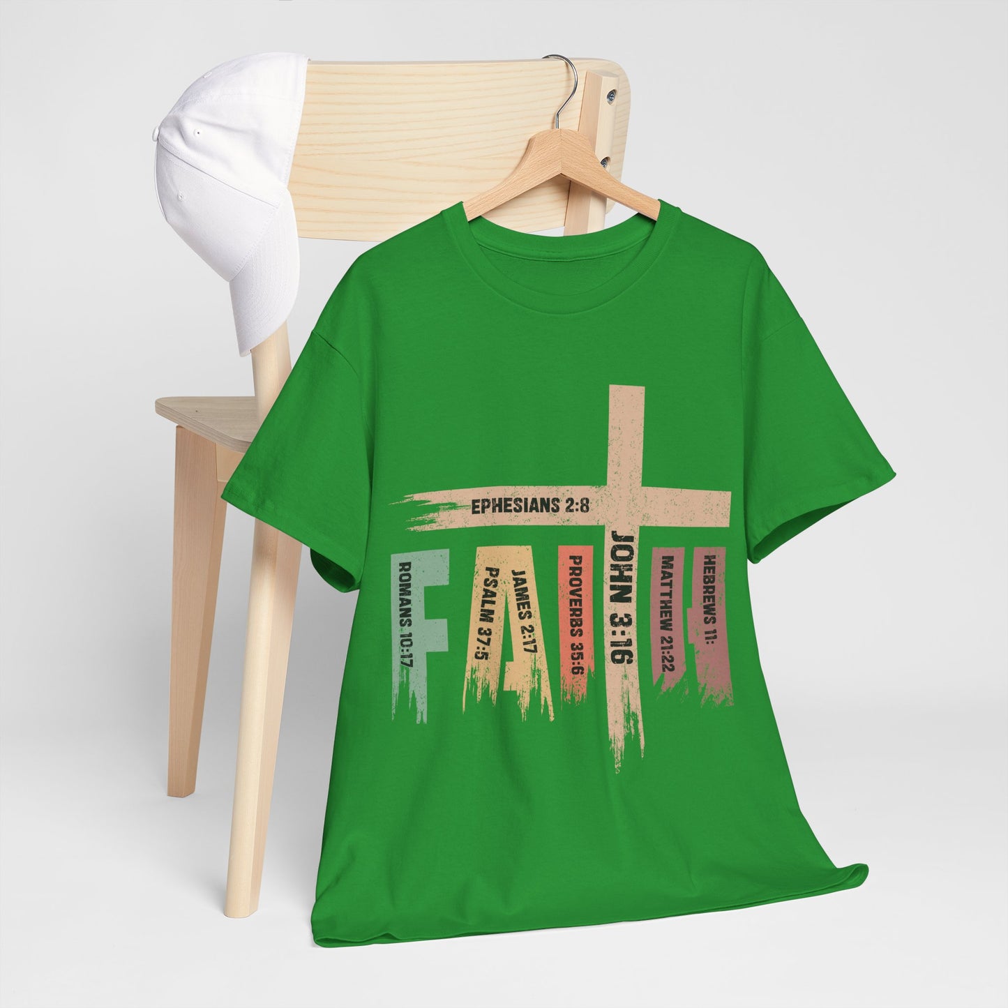 John 3:16 & Bible Verse Design  T‑Shirt