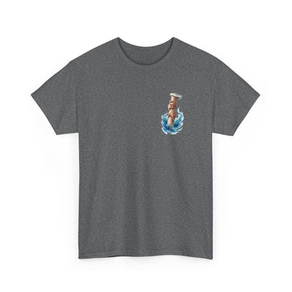 "He Lifted Me Out of the Slimy Pit" Religious Faith Psalm 40:2 Graphic Tee