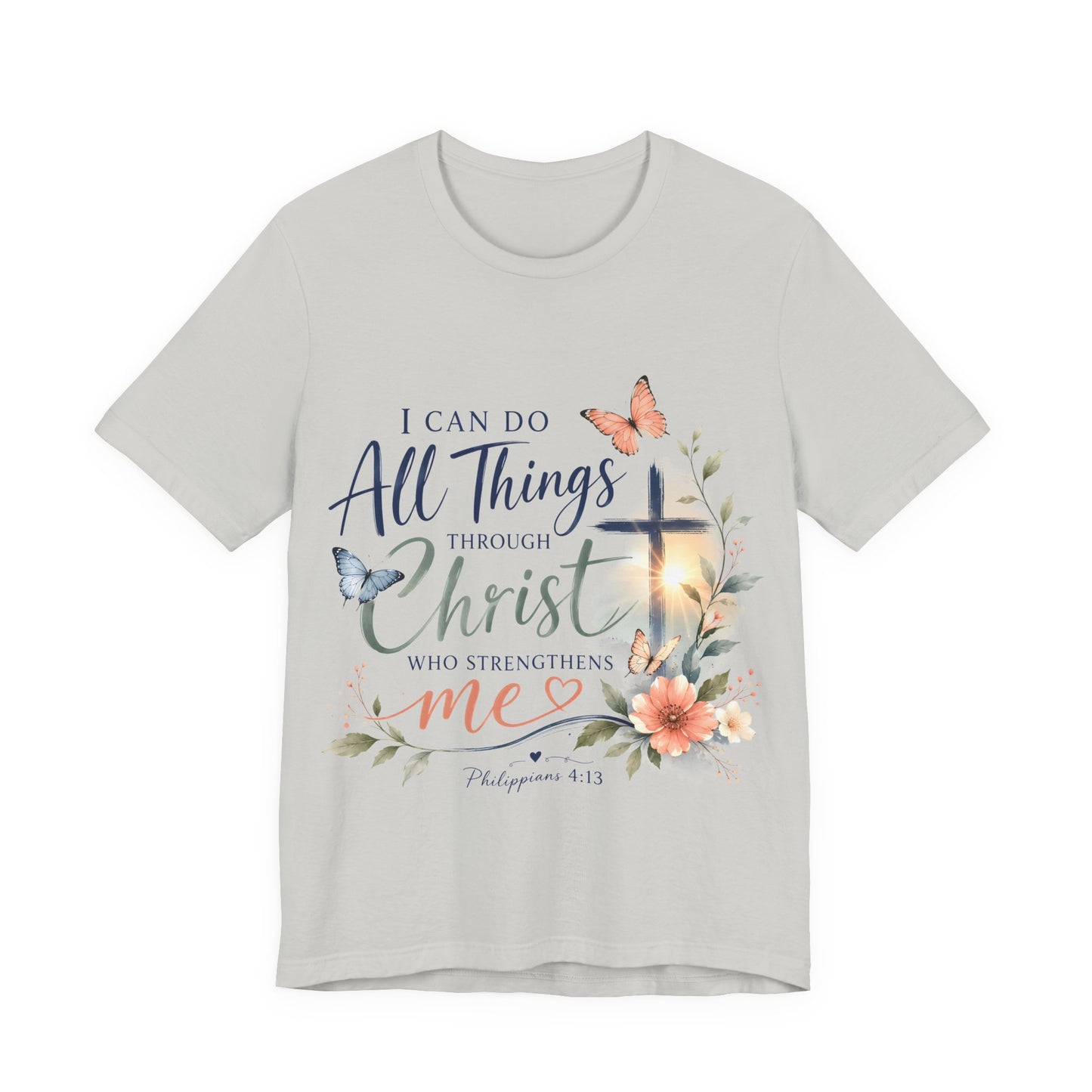 I can do all things- Christian Women T-Shirt
