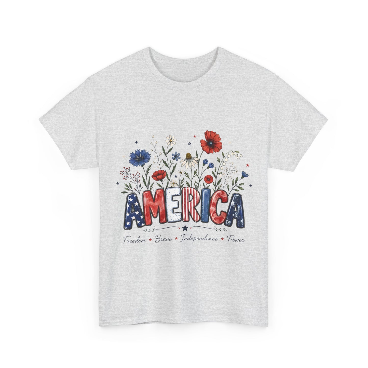 T-Shirt — "America"  (Freedom • Pride • Independence)