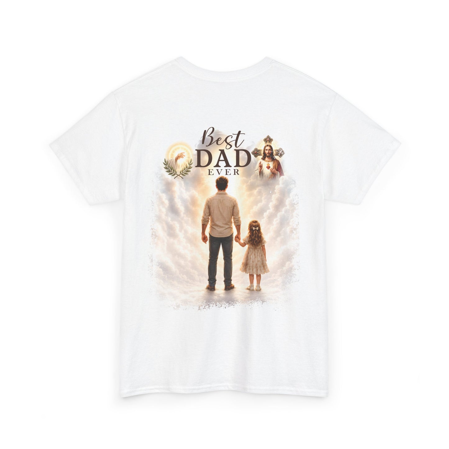 Father and Child Sunset Spiritual Design, Father's Day Gift