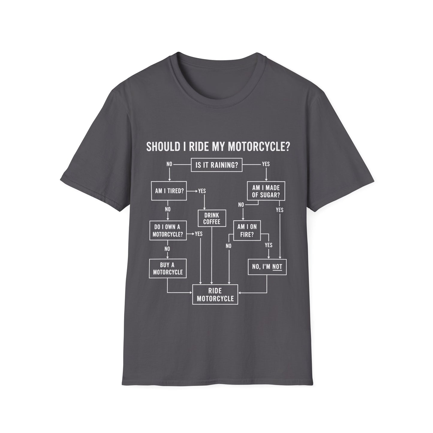 Should I Ride My Motorcycle? T Shirt