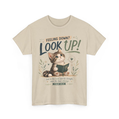 Look Up! Raccoon Graphic Tee