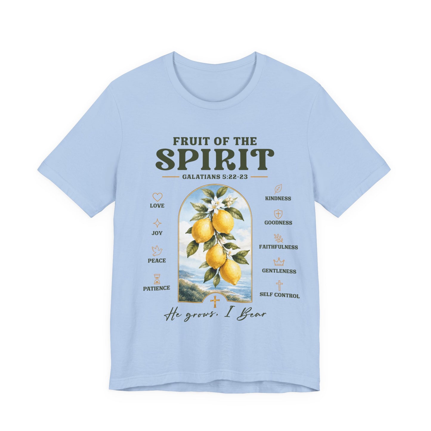 Fruit of the Spirit Lemon - Christian Women T-Shirt