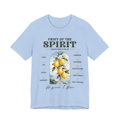 Fruit of the Spirit Lemon - Christian Women T-Shirt