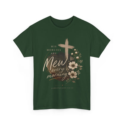 New Every Morning Christian Tee