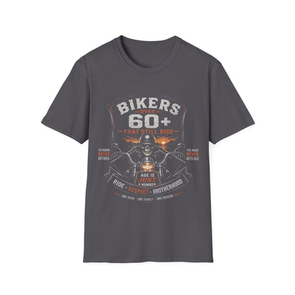Bikers Over 60 That Still Ride Club T-Shirt