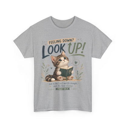 Look Up! Raccoon Graphic Tee
