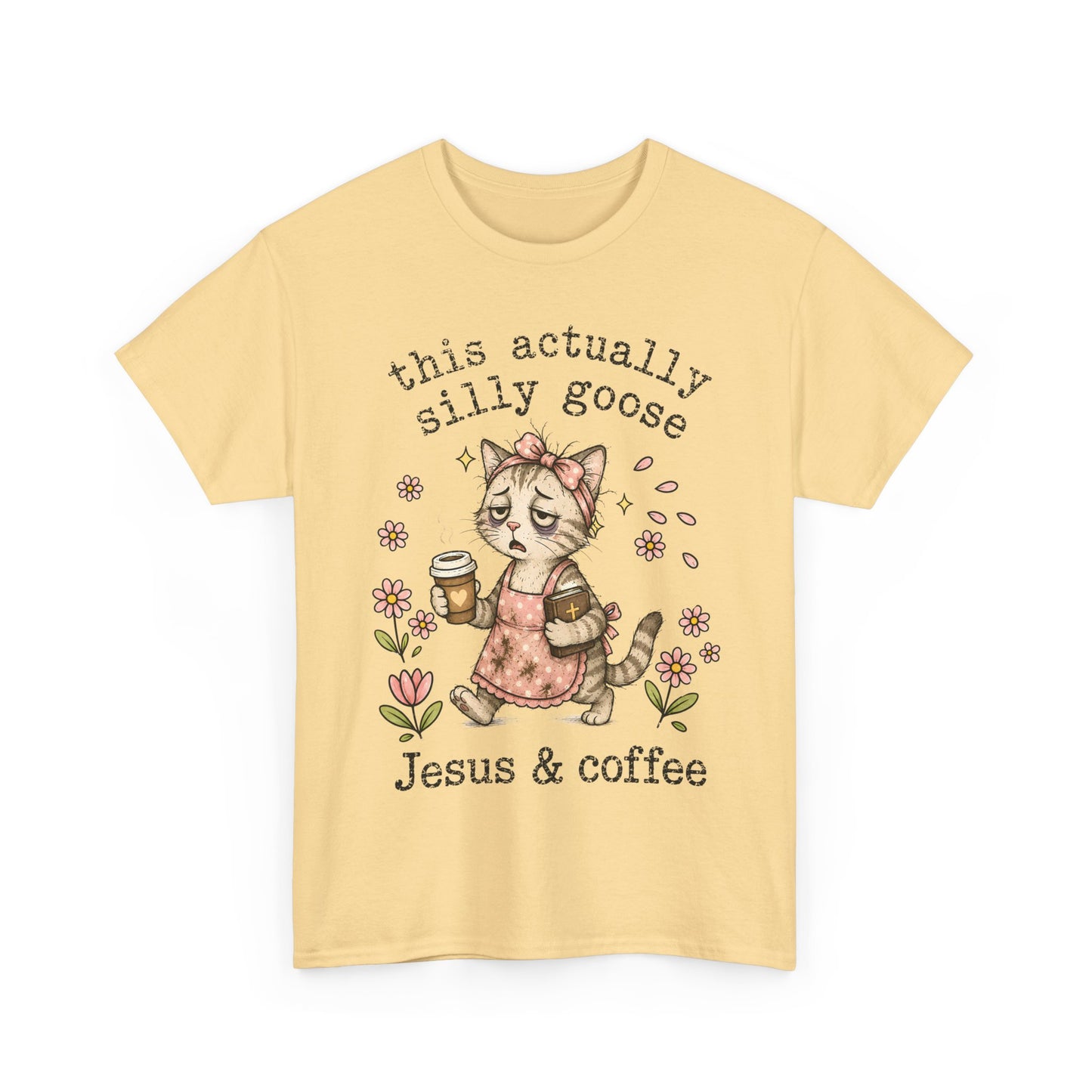 Jesus & Coffee Goose T-Shirt