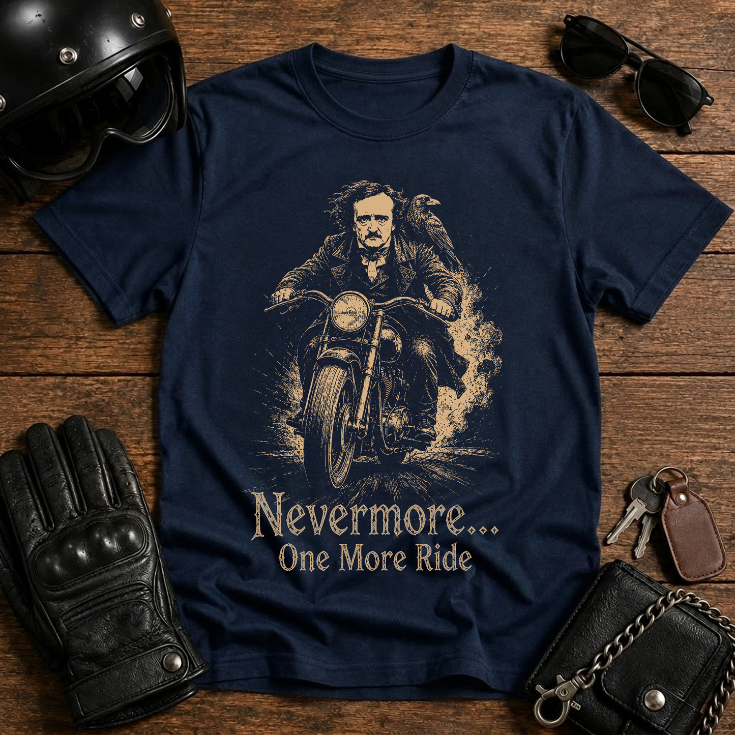Nevermore one more ride- T-Shirt
