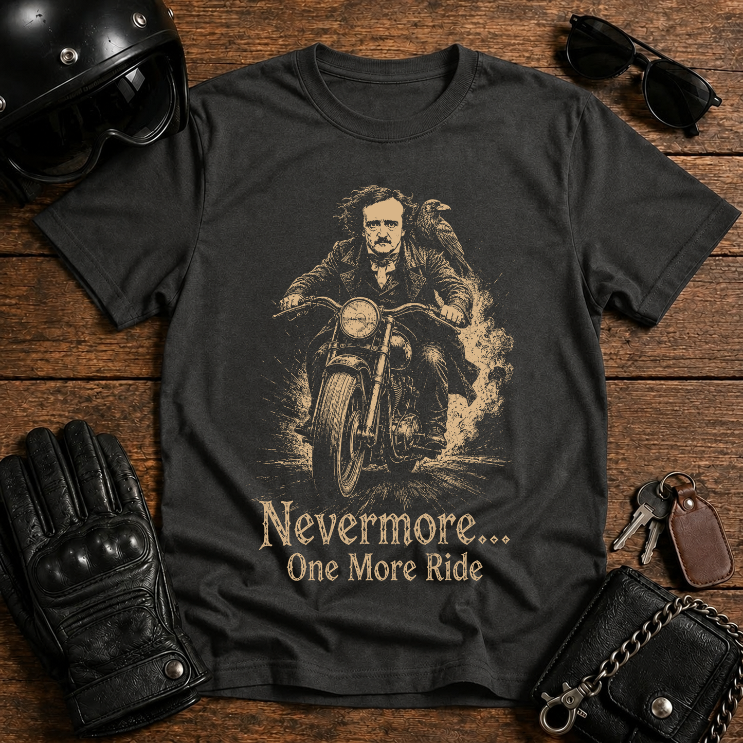 Nevermore one more ride- T-Shirt