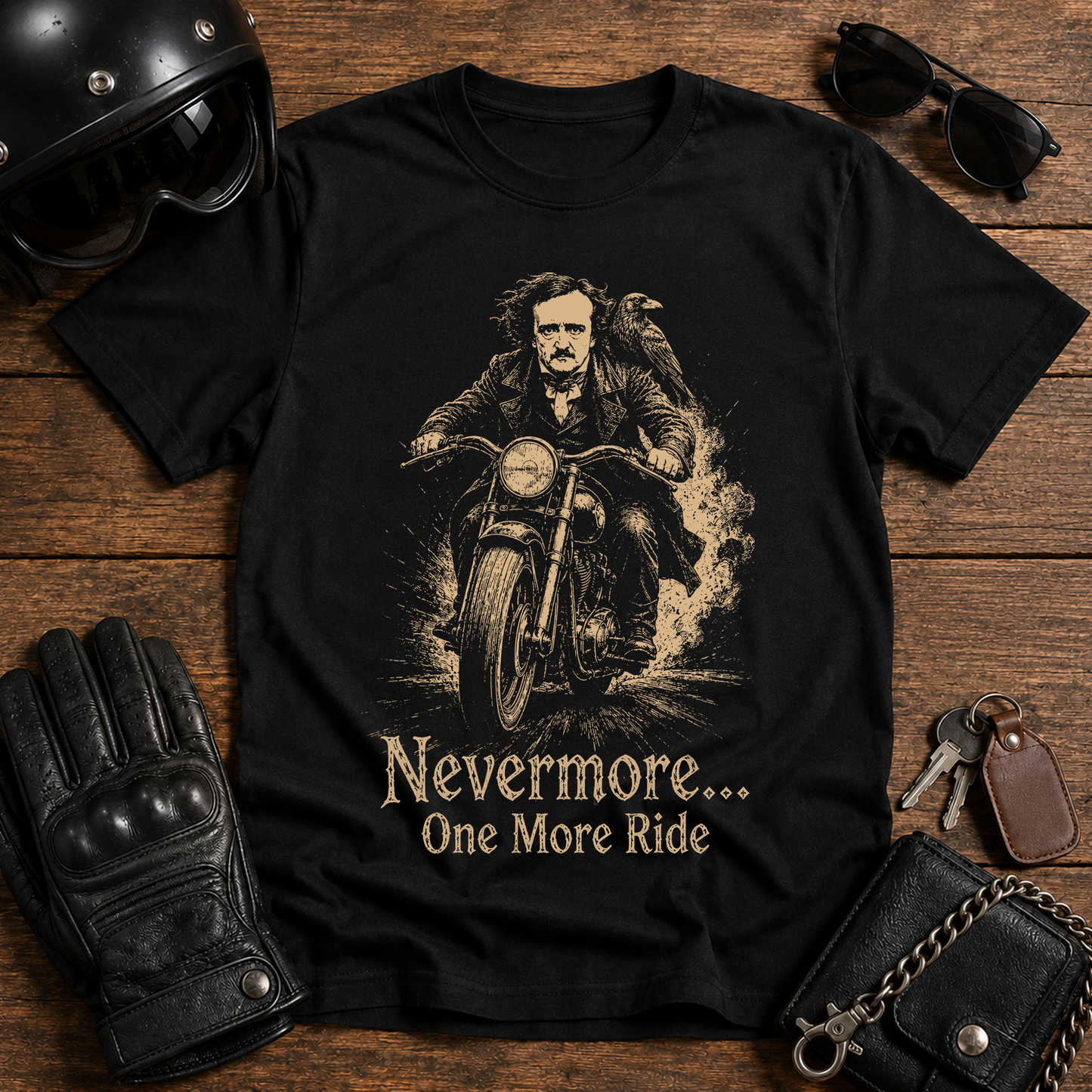 Nevermore one more ride- T-Shirt