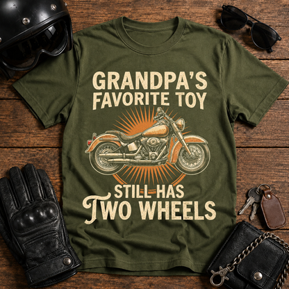 "Grandpa's Favorite Toy" Motorcycle T-Shirt