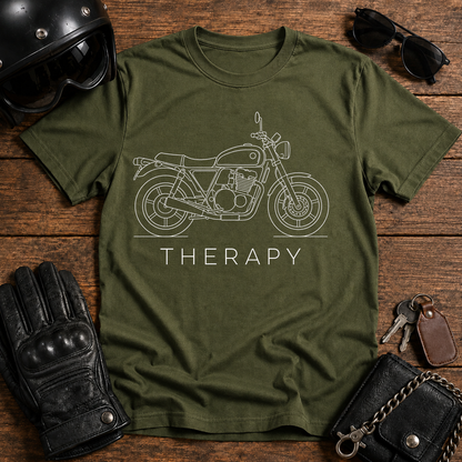 Motorcycle Therapy T‑Shirt