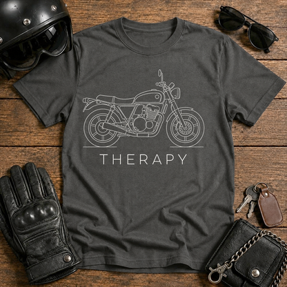 Motorcycle Therapy T‑Shirt