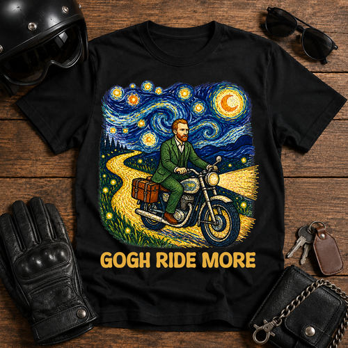 Van Gogh Ride More T-Shirt