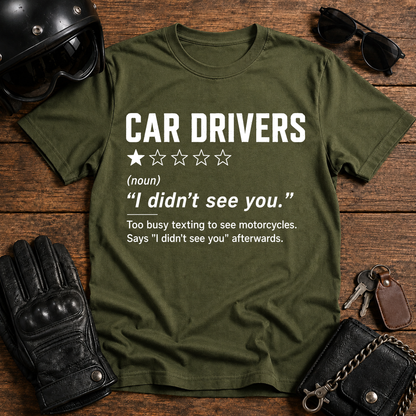 Car Drivers T‑Shirt