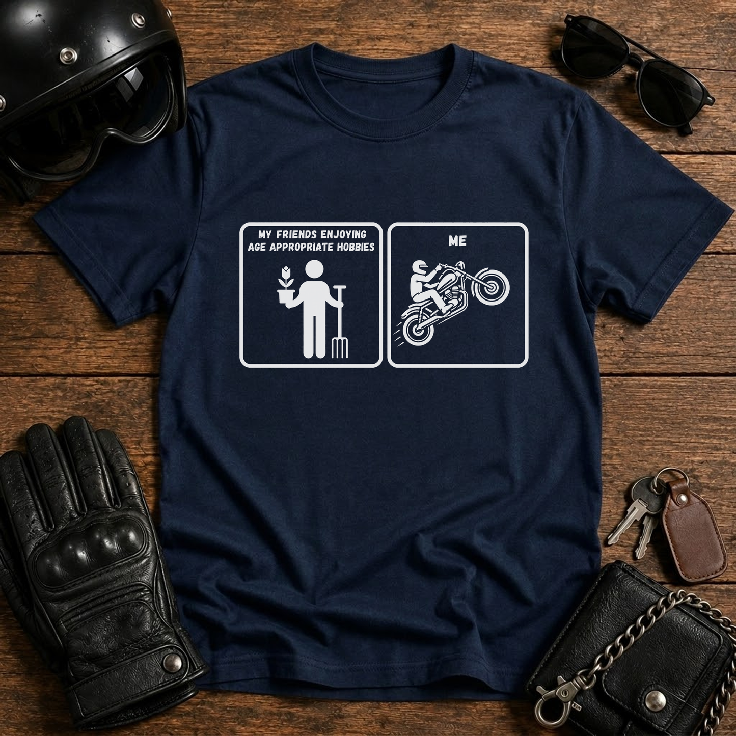 My Friends Enjoying Age‑Appropriate Hobbies / Me T‑Shirt