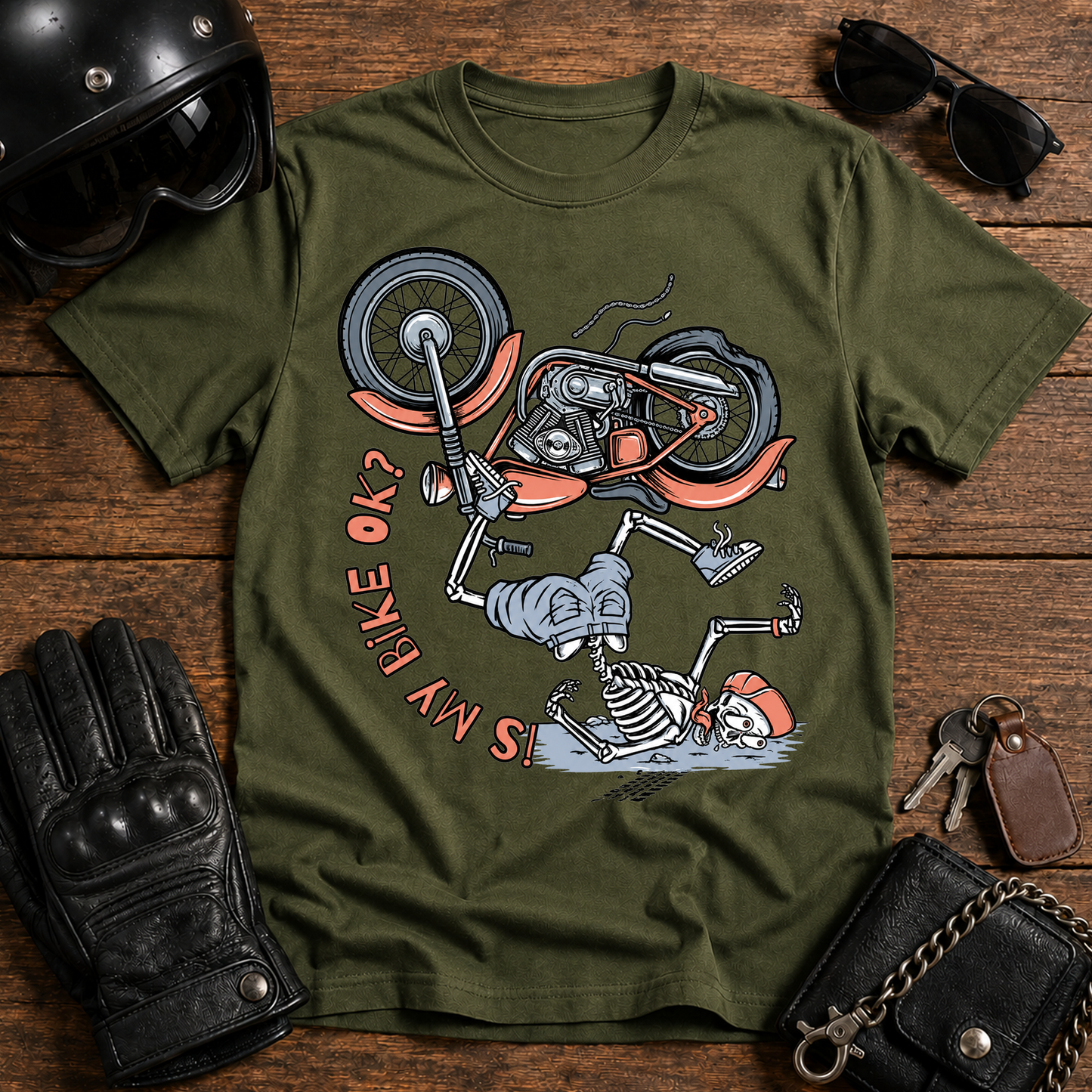 Is My Bike OK T‑Shirt