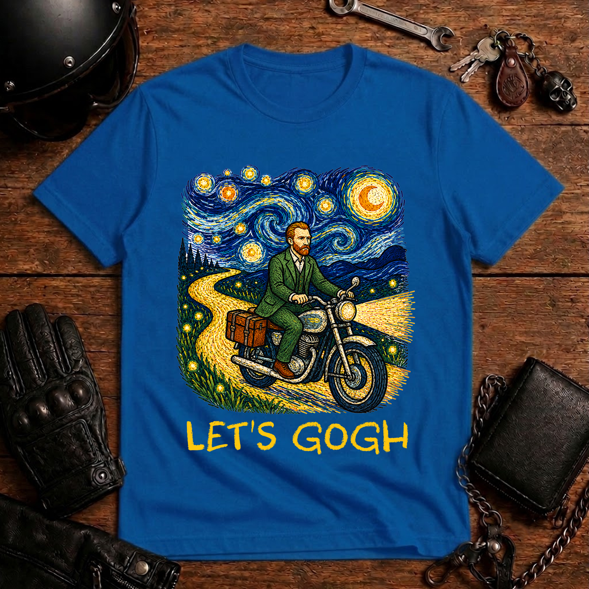 Van Gogh Starry Ride T‑Shirt