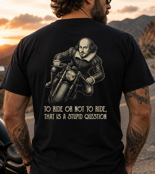 Classic  BikerT‑Shirt
