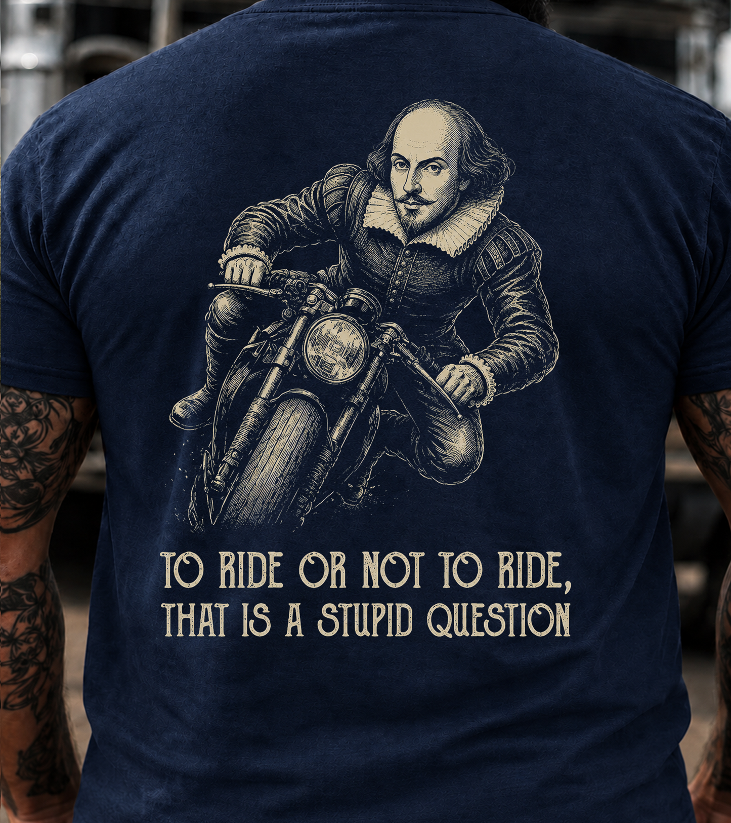 Classic  BikerT‑Shirt