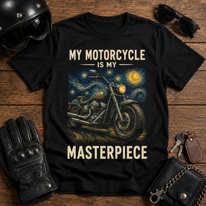 "My Motorcycle Is My Masterpiece" Rider Tee