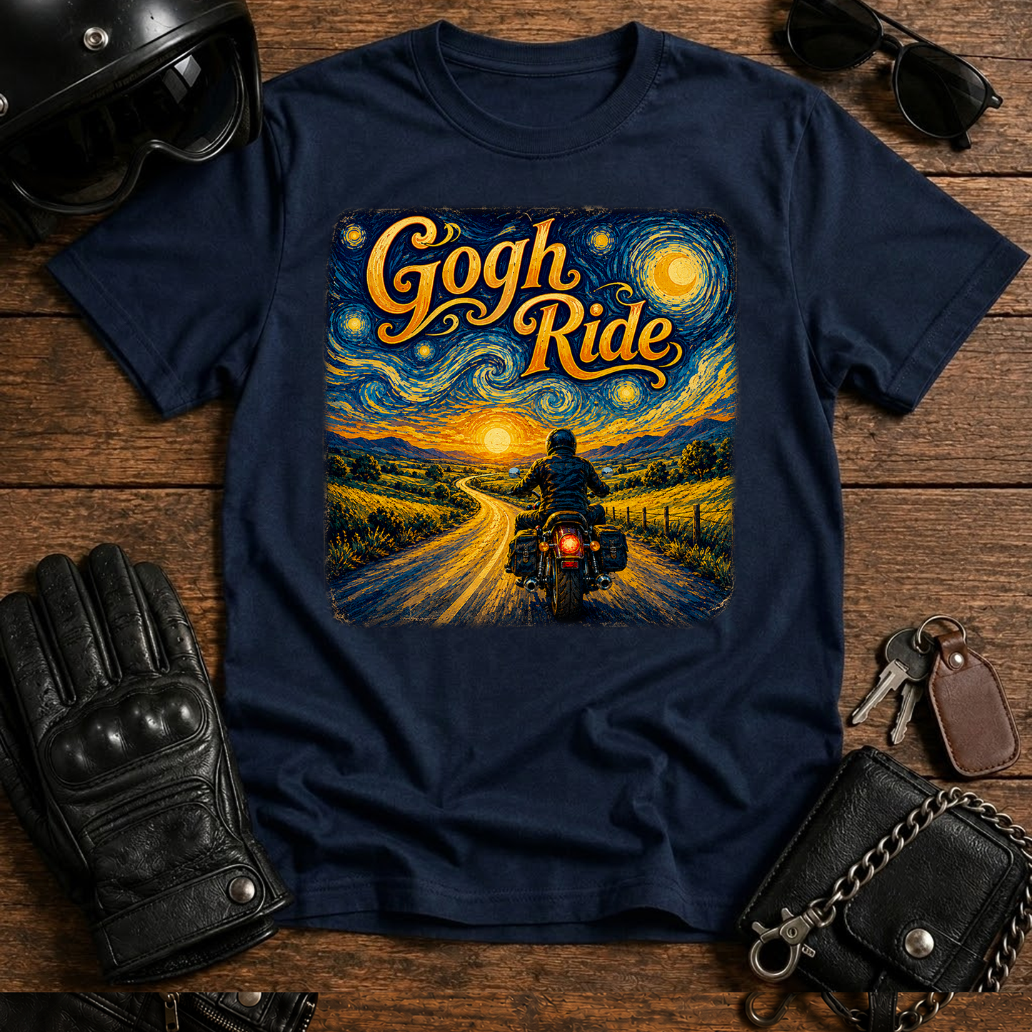 Gogh Ride T‑Shirt