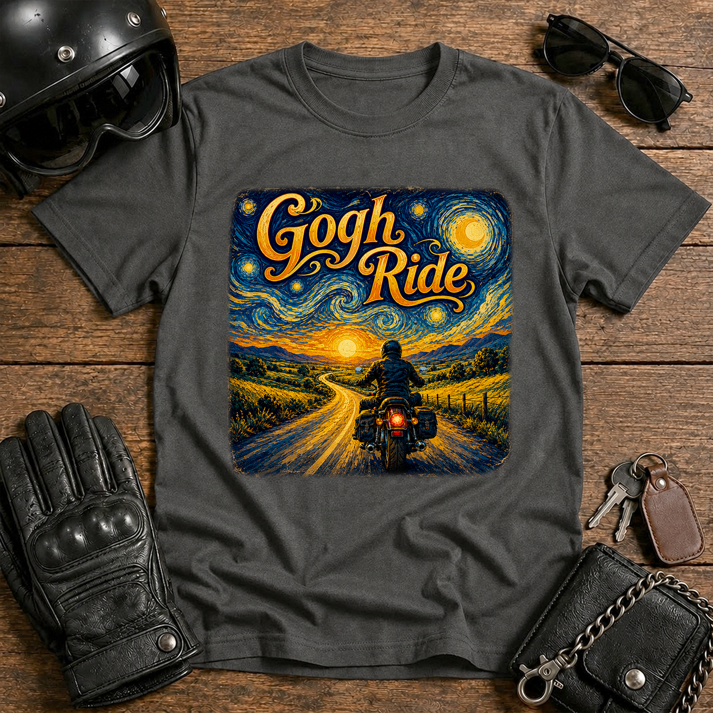 Gogh Ride T‑Shirt