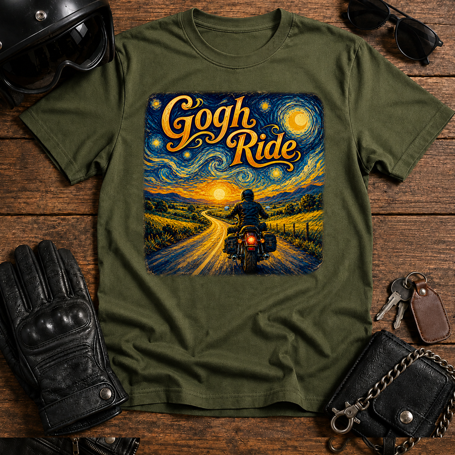 Gogh Ride T‑Shirt
