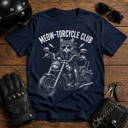 Meow-torcycle Club T-Shirt