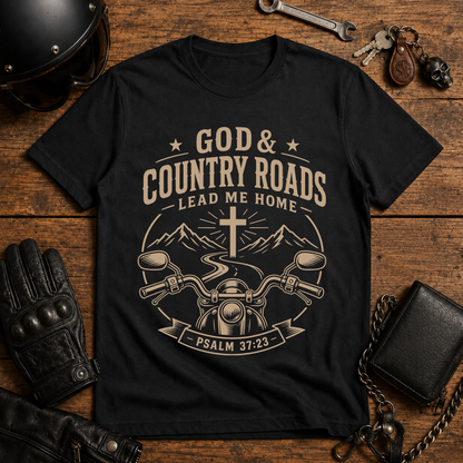 God & Country Roads T-Shirt