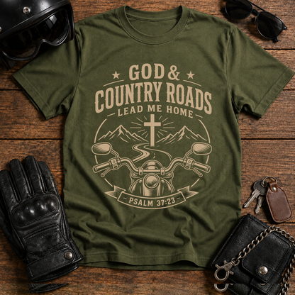 God & Country Roads T-Shirt