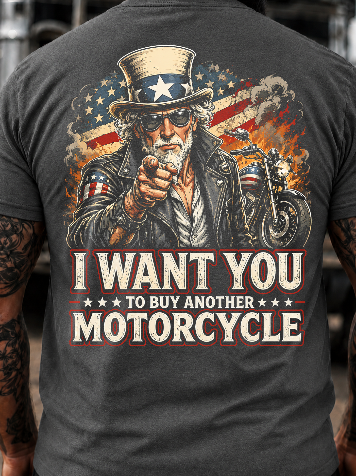 I Want You to Buy Another Motorcycle T-Shirt