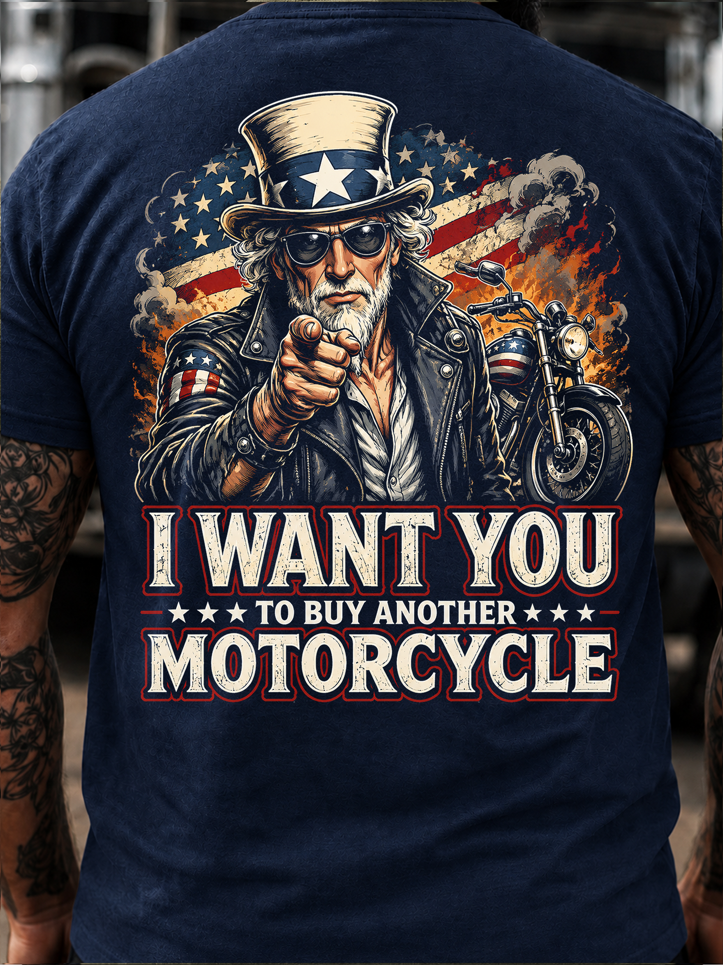 I Want You to Buy Another Motorcycle T-Shirt