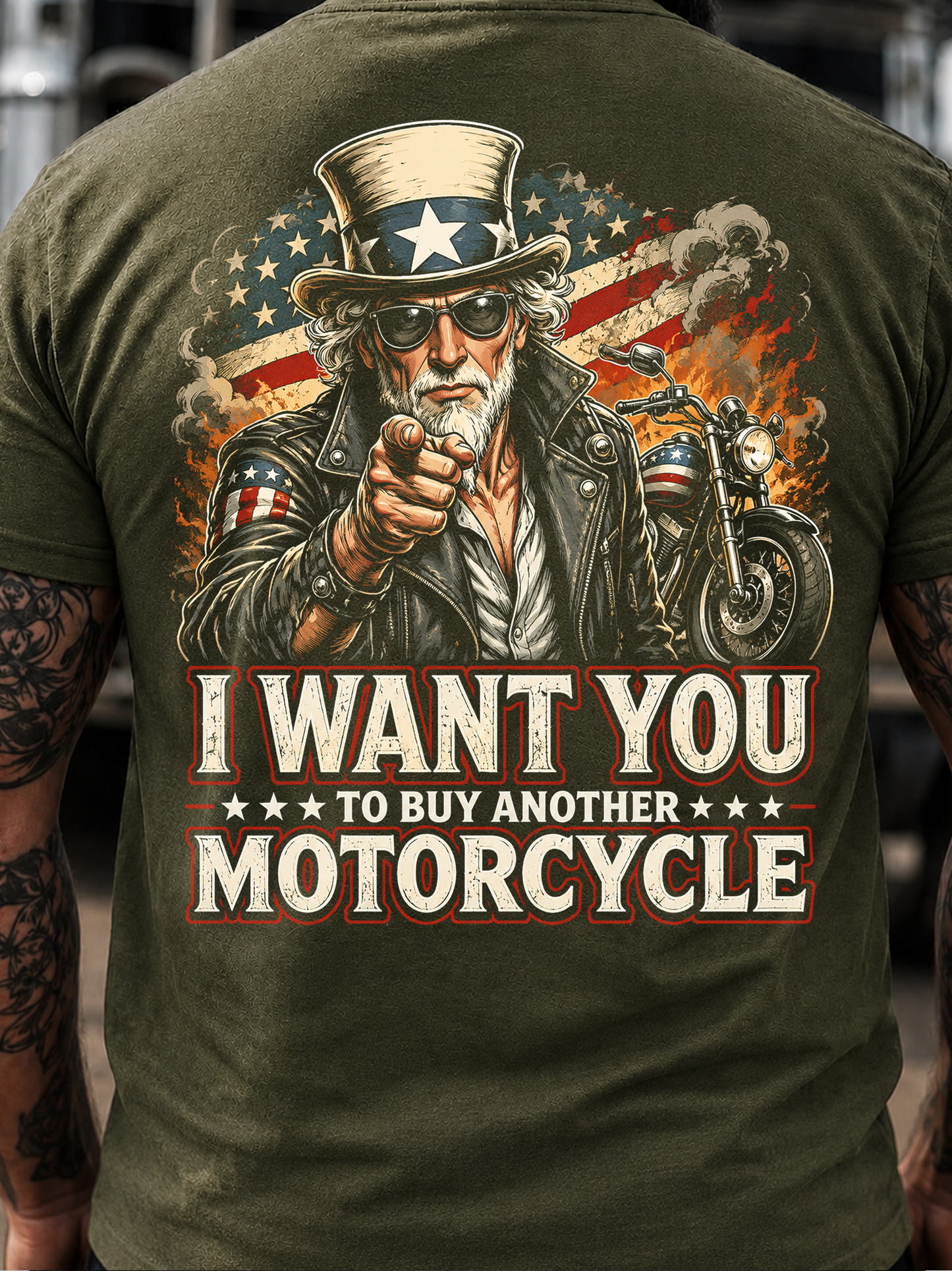 I Want You to Buy Another Motorcycle T-Shirt