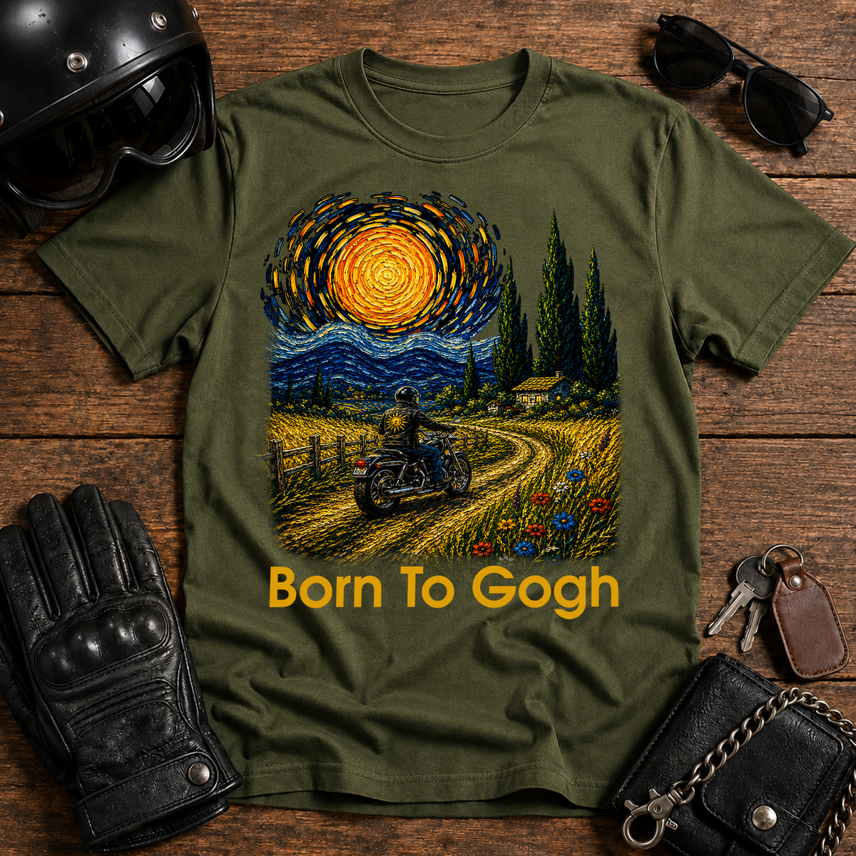 Born To Gogh T Shirt