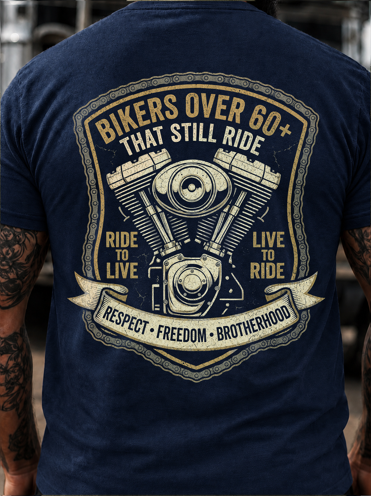 Bikers Over 60 That Still Ride T-Shirt