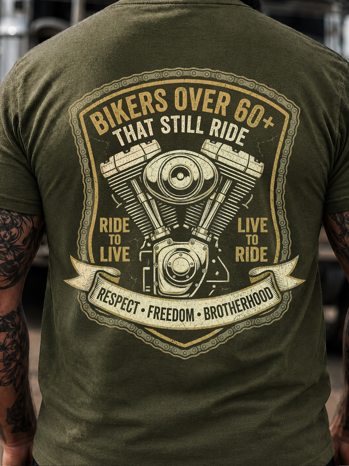Bikers Over 60 That Still Ride T-Shirt
