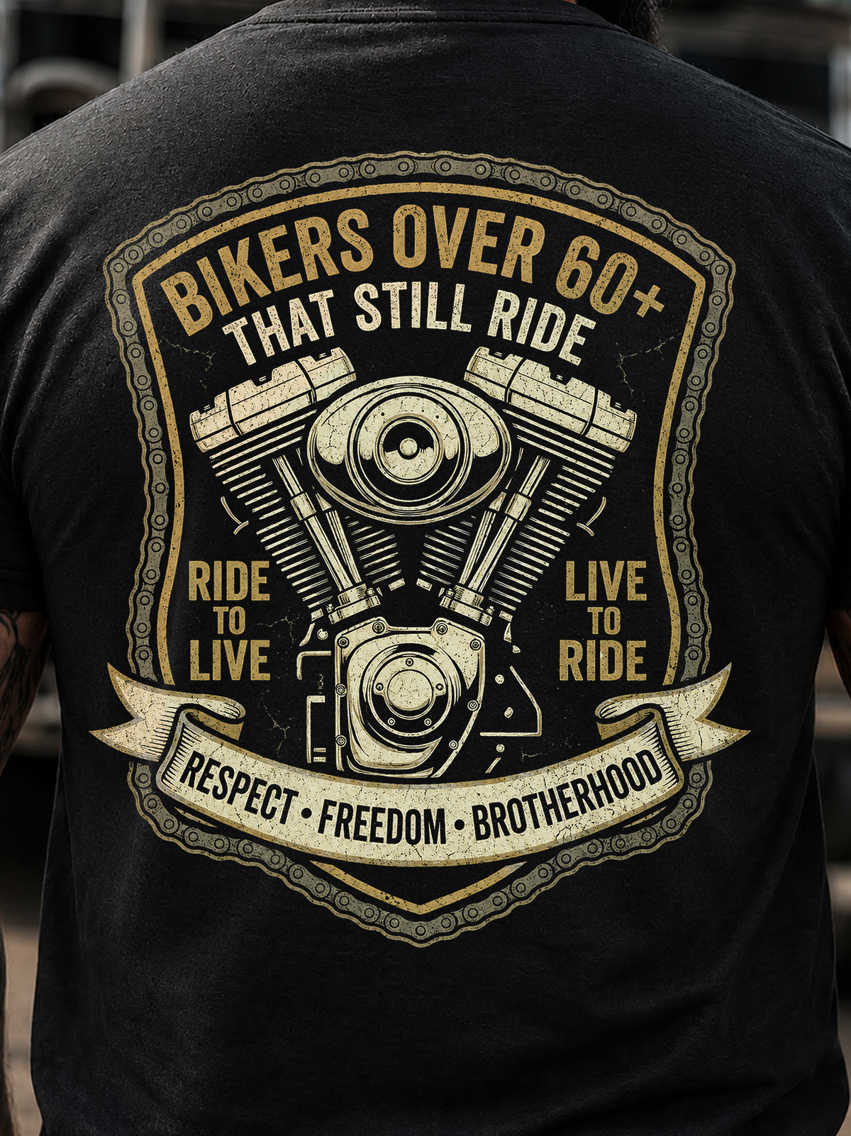 Bikers Over 60 That Still Ride T-Shirt